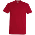 Tango Red - Front - SOLS Unisex Adult Imperial Heavy T-Shirt