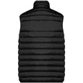 Black - Back - Kariban Mens Quilted Body Warmer