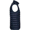 Navy - Side - Kariban Mens Quilted Body Warmer