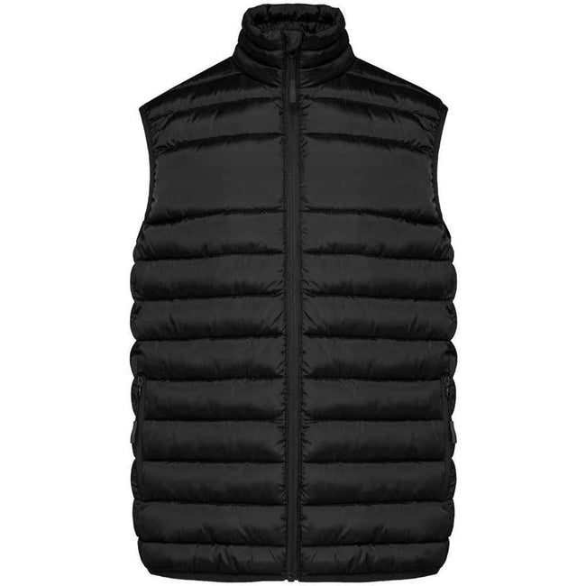 Black - Front - Kariban Mens Quilted Body Warmer