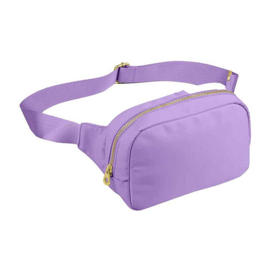 Blueberry Swirl - Front - Bagbase Sundae Crossbody Bag