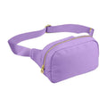 Blueberry Swirl - Front - Bagbase Sundae Crossbody Bag