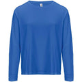 Royal Blue - Front - SOLS Womens-Ladies Monarch Long-Sleeved T-Shirt