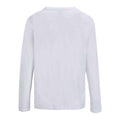 White - Back - SOLS Womens-Ladies Monarch Long-Sleeved T-Shirt