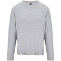 Grey Marl - Front - SOLS Womens-Ladies Monarch Long-Sleeved T-Shirt