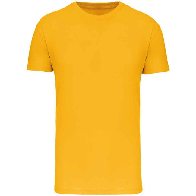 Yellow - Front - Kariban Childrens-Kids BIO150IC Crew Neck T-Shirt
