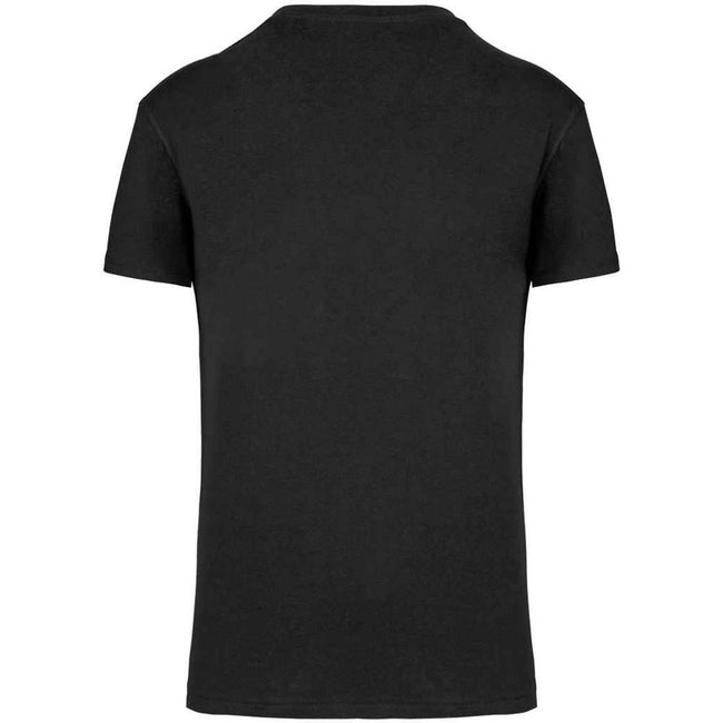 Black - Back - Kariban Childrens-Kids BIO150IC Crew Neck T-Shirt