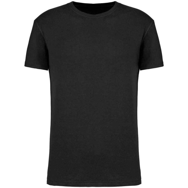Black - Front - Kariban Childrens-Kids BIO150IC Crew Neck T-Shirt