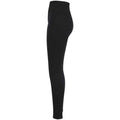 Black - Side - Tombo Womens-Ladies Sculpting Leggings