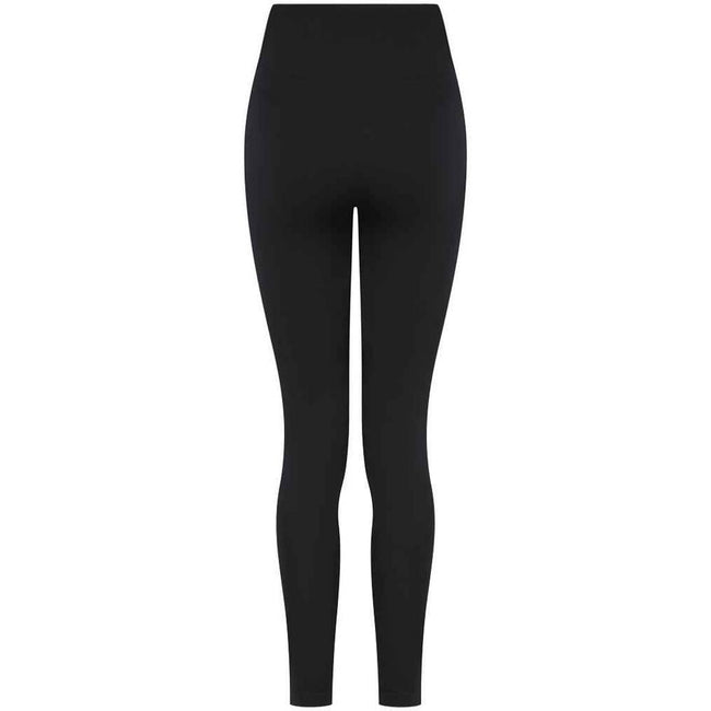 Black - Pack Shot - Tombo Womens-Ladies Sculpting Leggings