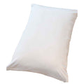 White - Back - Towel City Satin Plain Pillowcase
