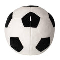White-Black - Back - Mumbles Zippie Football Plush Toy