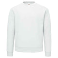 White - Front - Fruit of the Loom Mens Supercotton Plain Sweatshirt