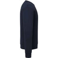 Deep Navy - Side - Fruit Of The Loom Mens Supercotton Sweatshirt