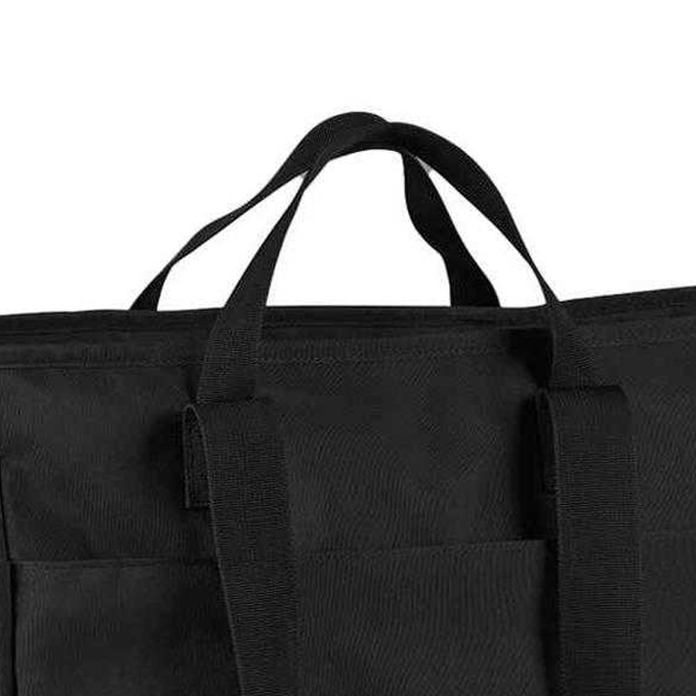 Black - Back - Bagbase Simplicity Tote Bag