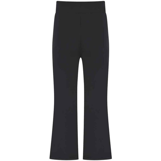 Black - Back - SF Childrens-Kids Flared Leggings