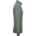 Moss - Side - Native Spirit Mens Quarter Zip Sweatshirt