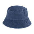 Denim - Front - Beechfield Vintage Bucket Hat