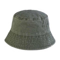 Olive - Front - Beechfield Vintage Bucket Hat