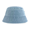 Light Denim - Back - Beechfield Vintage Bucket Hat