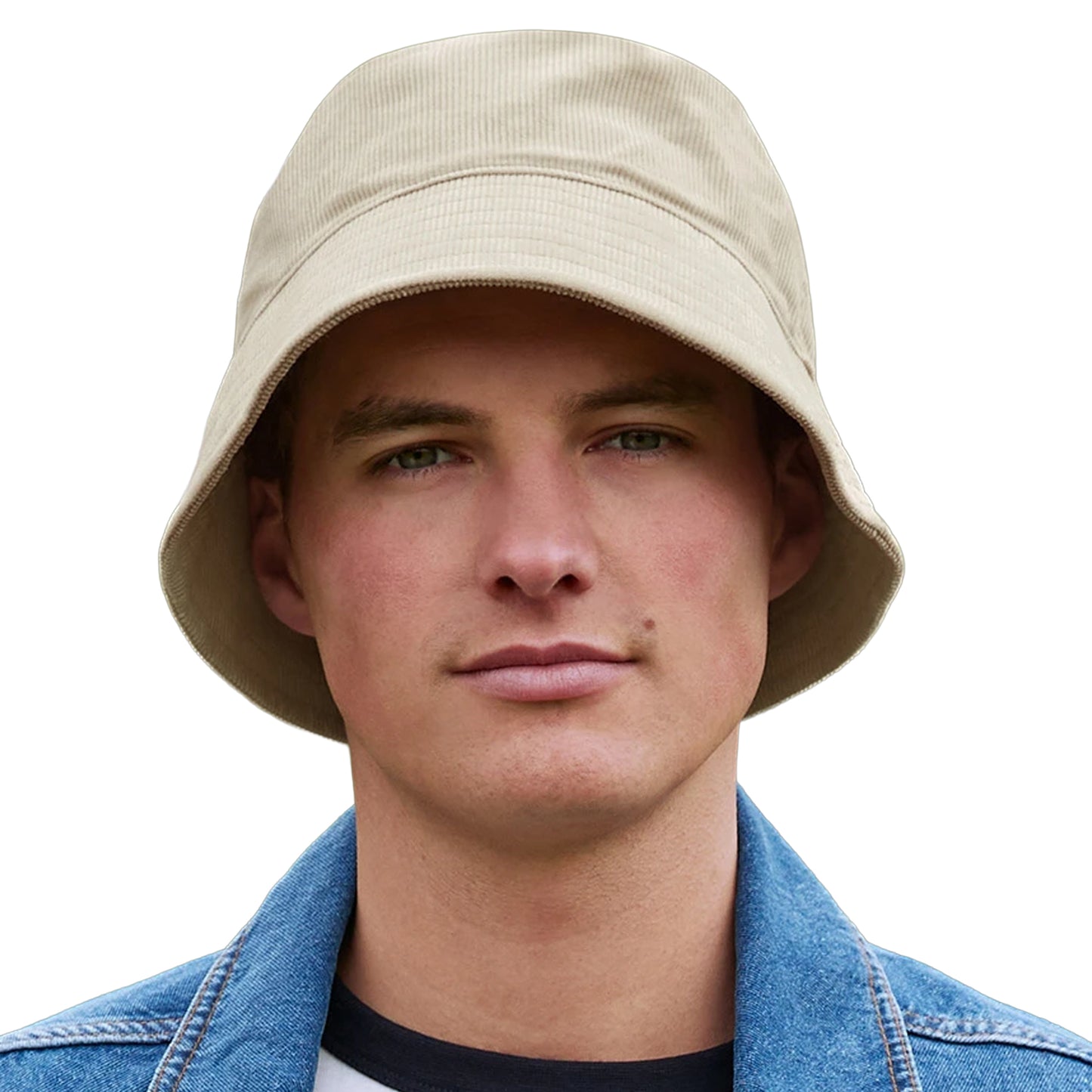 Stone - Side - Beechfield EarthAware Organic Bucket Hat