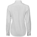 White - Back - Tee Jays Womens-Ladies Stretch Long-Sleeved Active Shirt