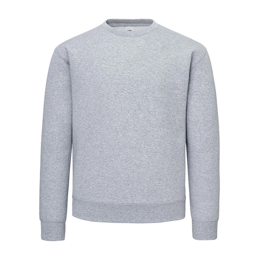 Athletic Heather - Front - Fruit of the Loom Mens Supercotton Sweatshirt
