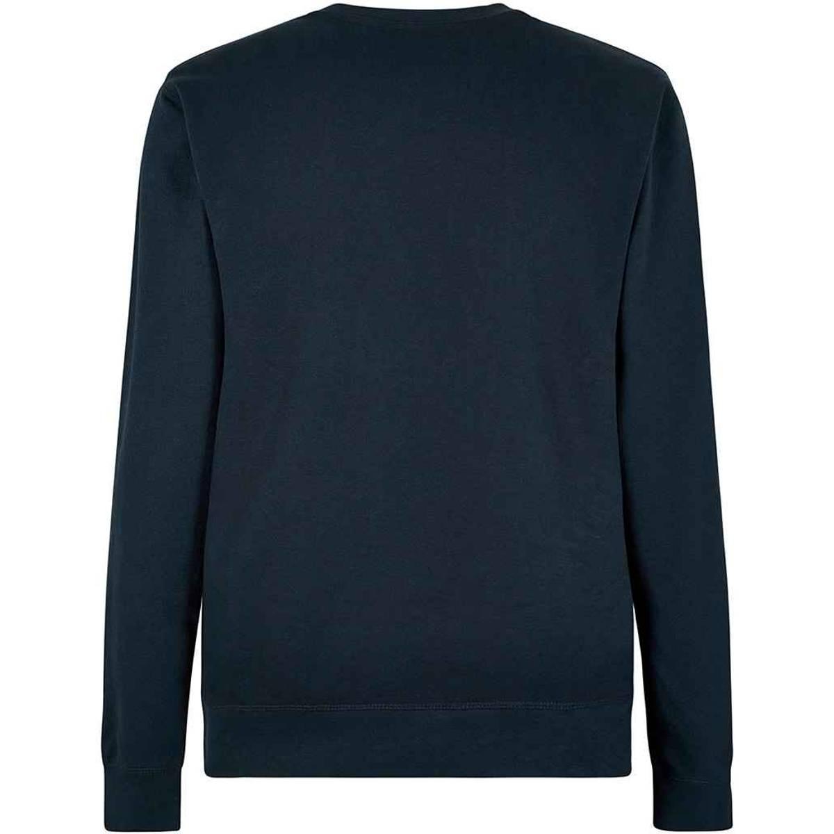 Navy - Back - Kustom Kit Mens Piqué Regular Sweatshirt
