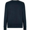 Navy - Back - Kustom Kit Mens Piqué Regular Sweatshirt