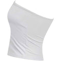 White - Side - SF Womens-Ladies Bandeau Top