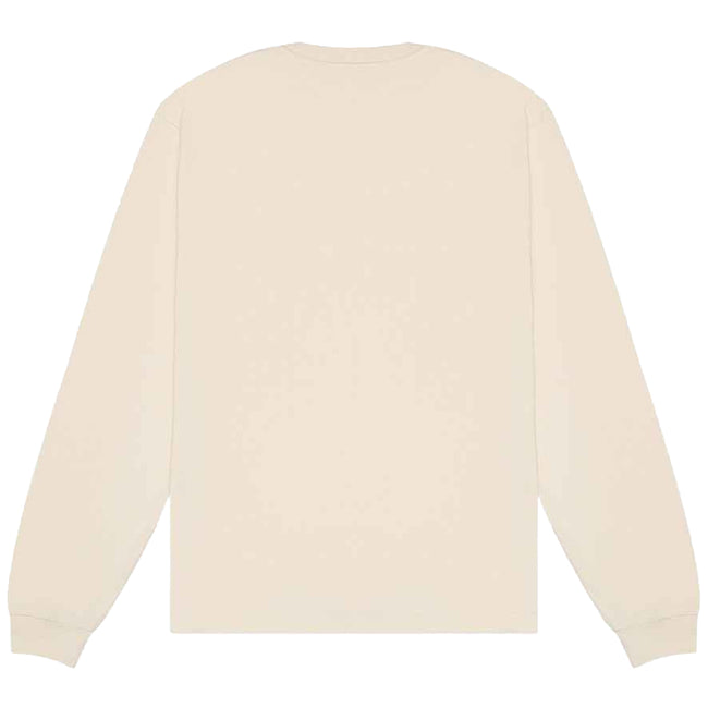Natural - Back - Bella + Canvas Unisex Adult Heavyweight Long-Sleeved T-Shirt