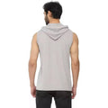 Oxford Grey - Back - Proact Unisex Adult Sleeveless Hoodie