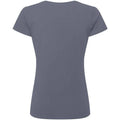Convoy Grey - Back - Russell Womens-Ladies Authentic Ringspun Cotton Classic T-Shirt