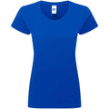 Bright Royal - Front - Russell Womens-Ladies Authentic Ringspun Cotton Classic T-Shirt