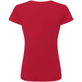 Classic Red - Back - Russell Womens-Ladies Authentic Ringspun Cotton Classic T-Shirt