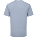 Mineral Blue - Back - Fruit of the Loom Unisex Adult Cotton T-Shirt