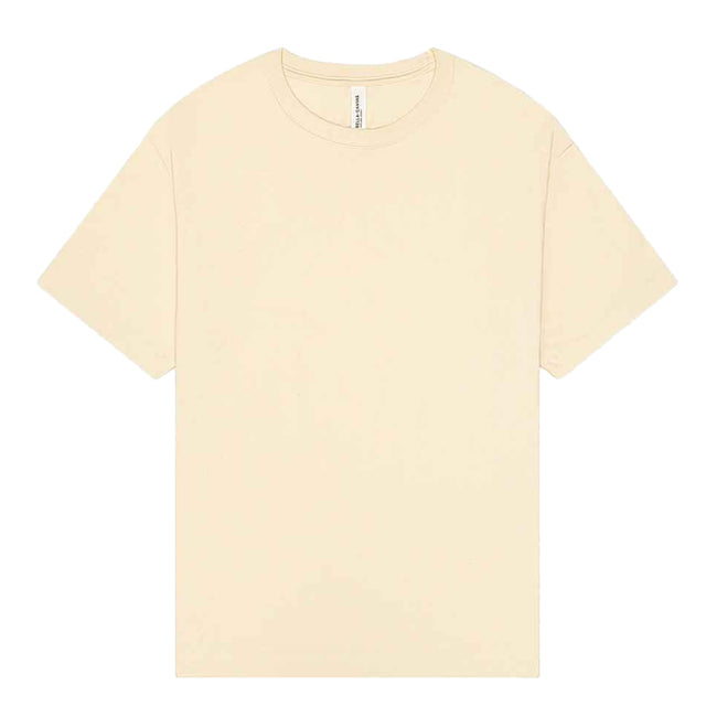Natural - Front - Bella + Canvas Unisex Adult Heavyweight Boxy T-Shirt