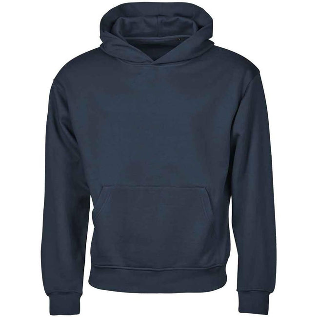 Ink Blue - Front - Tee Jays Mens Urban Heavyweight Heavy Loose Fit Hoodie