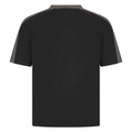 Black-Gunmetal - Back - Finden & Hales Childrens-Kids T-Shirt