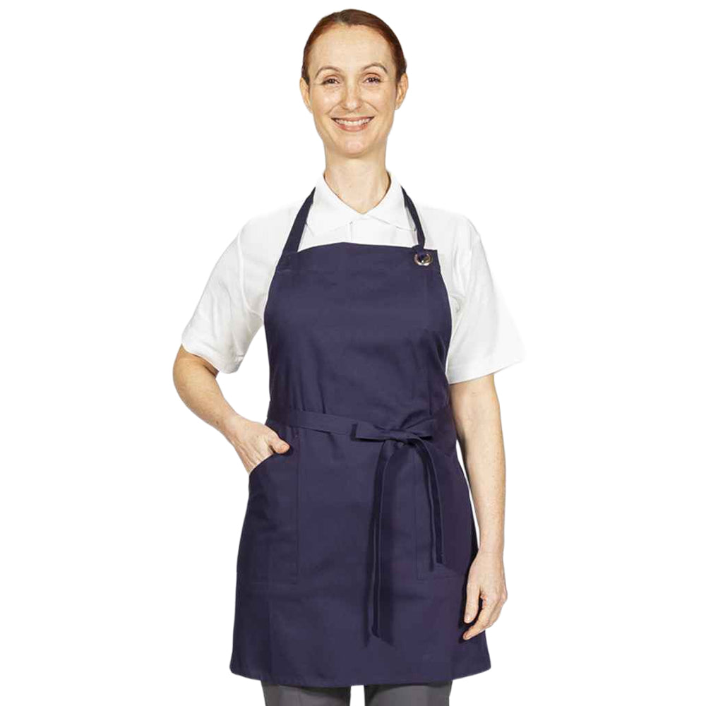 Navy - Back - Dennys Unisex Adult Canvas Apron