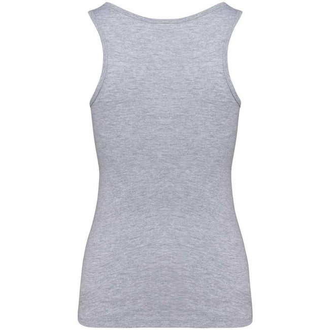 Oxford Grey - Back - Kariban Womens-Ladies Eco Friendly Tank Top