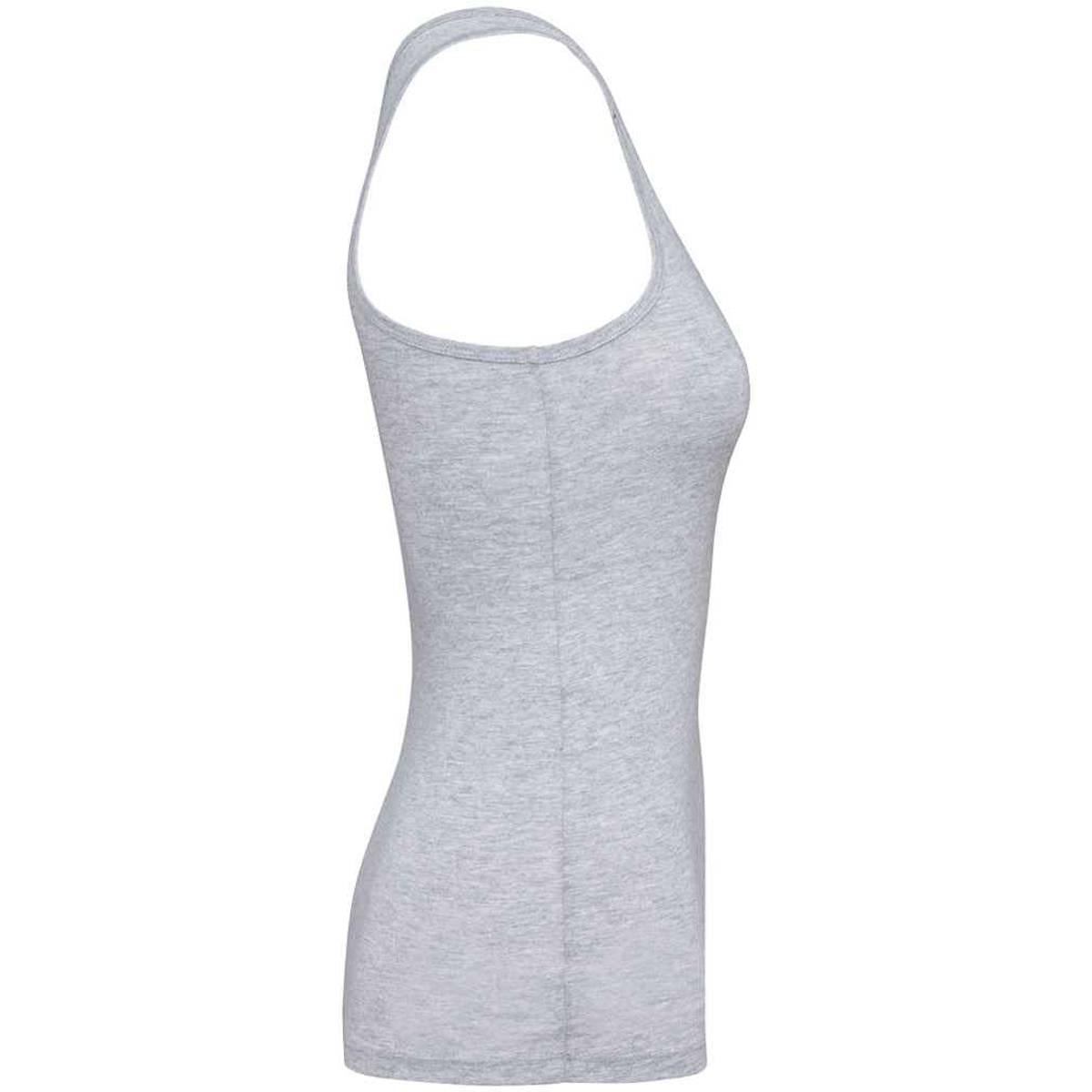 Oxford Grey - Side - Kariban Womens-Ladies Eco Friendly Tank Top