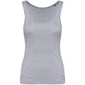 Oxford Grey - Front - Kariban Womens-Ladies Eco Friendly Tank Top
