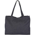 Denim - Front - Kimood Denim Look Recycled Shopper Bag