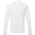 White - Back - Premier Mens Essential Coolchecker Long-Sleeved Chef Shirt