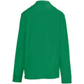 Kelly Green - Back - SOLS Unisex Adult Pique Long-Sleeved Polo Shirt