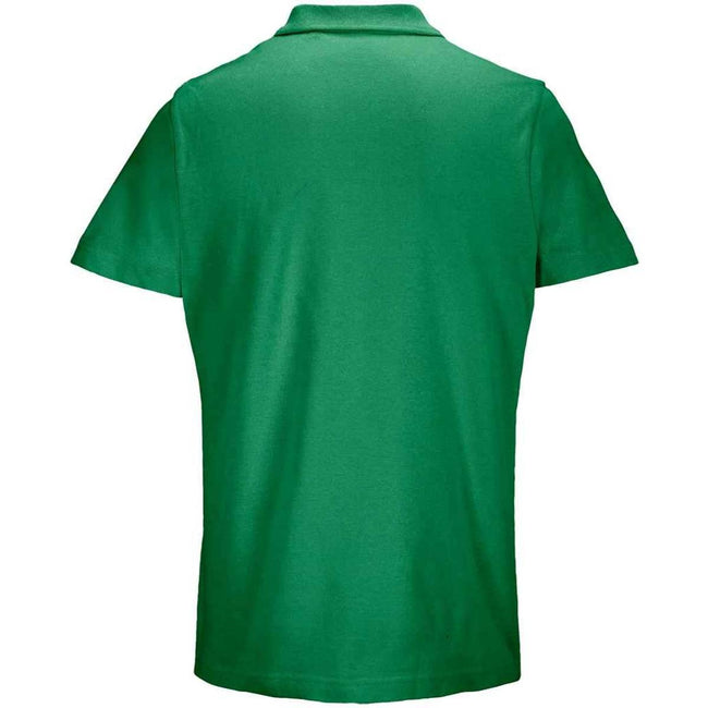 Kelly Green - Back - SOLS Unisex Adult Pulse Pique Polo Shirt