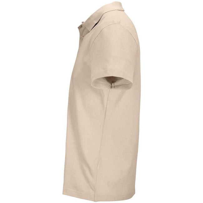 Linen - Side - SOLS Unisex Adult Pulse Pique Polo Shirt
