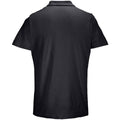 Black - Back - SOLS Unisex Adult Pulse Pique Polo Shirt