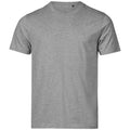 Heather Grey - Front - Tee Jays Unisex Adult Urban Luxury T-Shirt